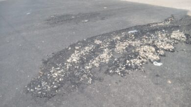 Jalan Lingkar Terminal Leuwiliang Kembali Rusak, Pola Tambal Sulam Disorot Pengendara Jalan Lingkar Terminal Leuwiliang Kembali Rusak, Pola Tambal Sulam Disorot Pengendara