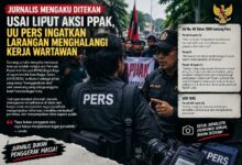 Jurnalis Liputan Aksi PPAK Ditegur, Diduga Ada Upaya Menekan Kerja Pers Jurnalis Liputan Aksi PPAK Ditegur, Diduga Ada Upaya Menekan Kerja Pers