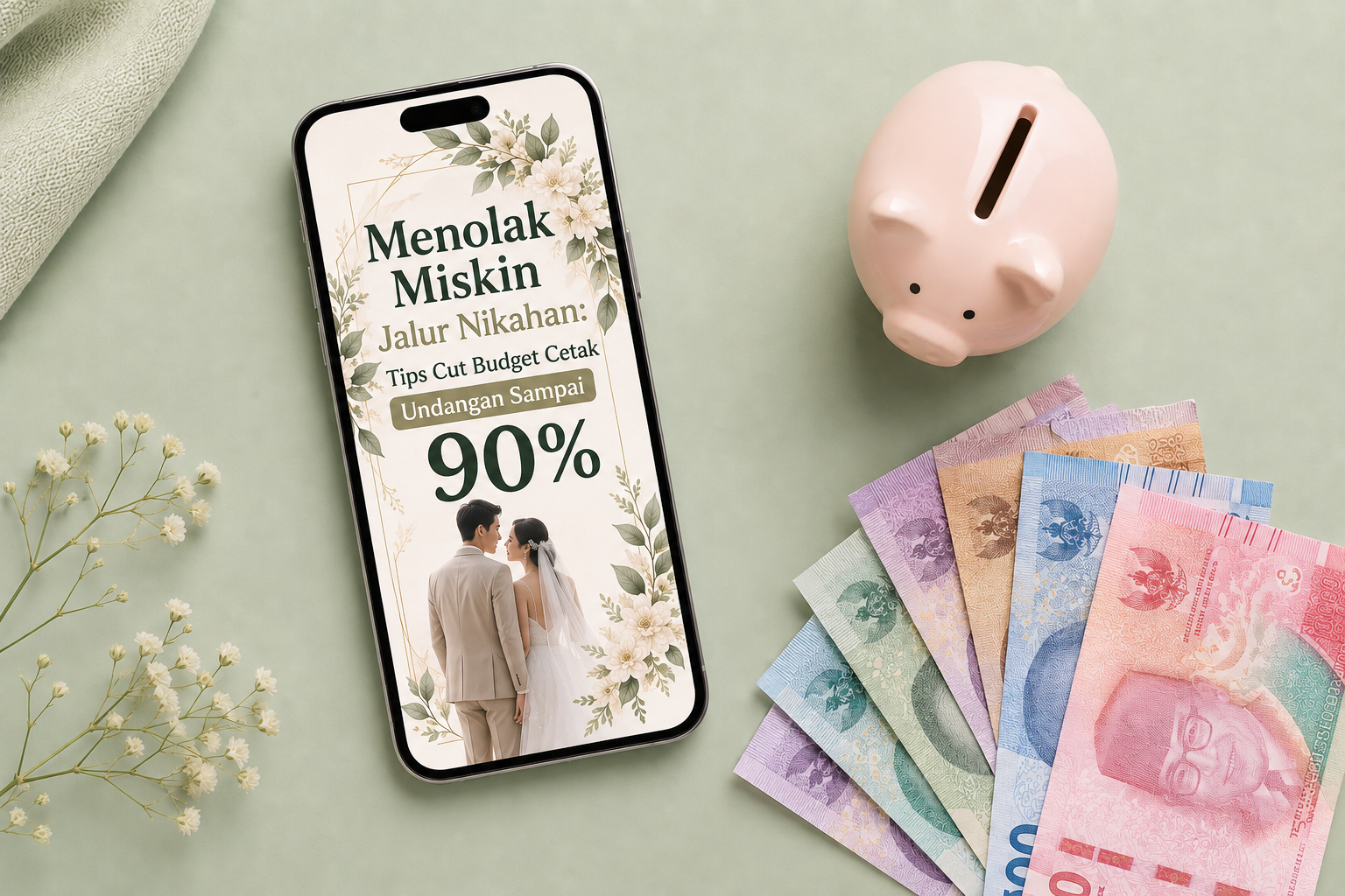 Menolak Miskin Jalur Nikahan: Tips Cut Budget Cetak Undangan Sampai 90%