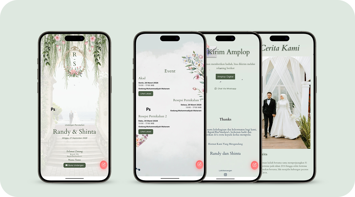 Eternal Arch: Undangan Website 3D yang Nggak Cuma Cantik, Tapi Juga Kerasa