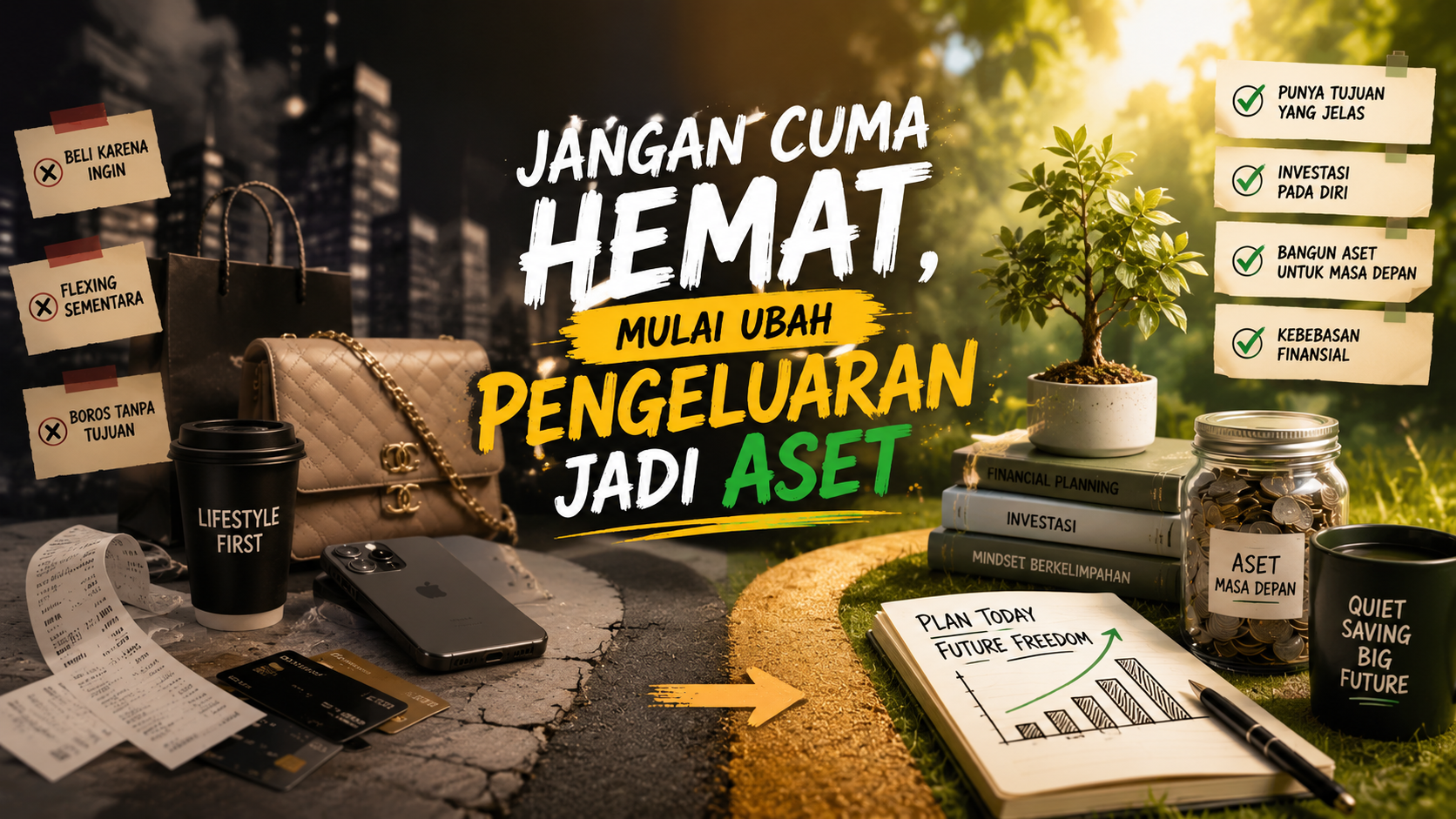 Jangan Cuma Hemat, Ubah Pengeluaran Kamu Jadi Mesin Uang Baru!