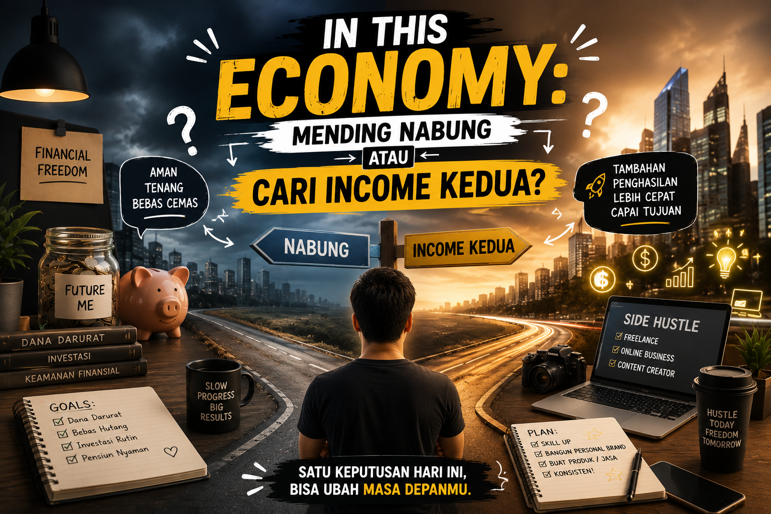 In This Economy: Mending Nabung atau Cari Income Kedua?