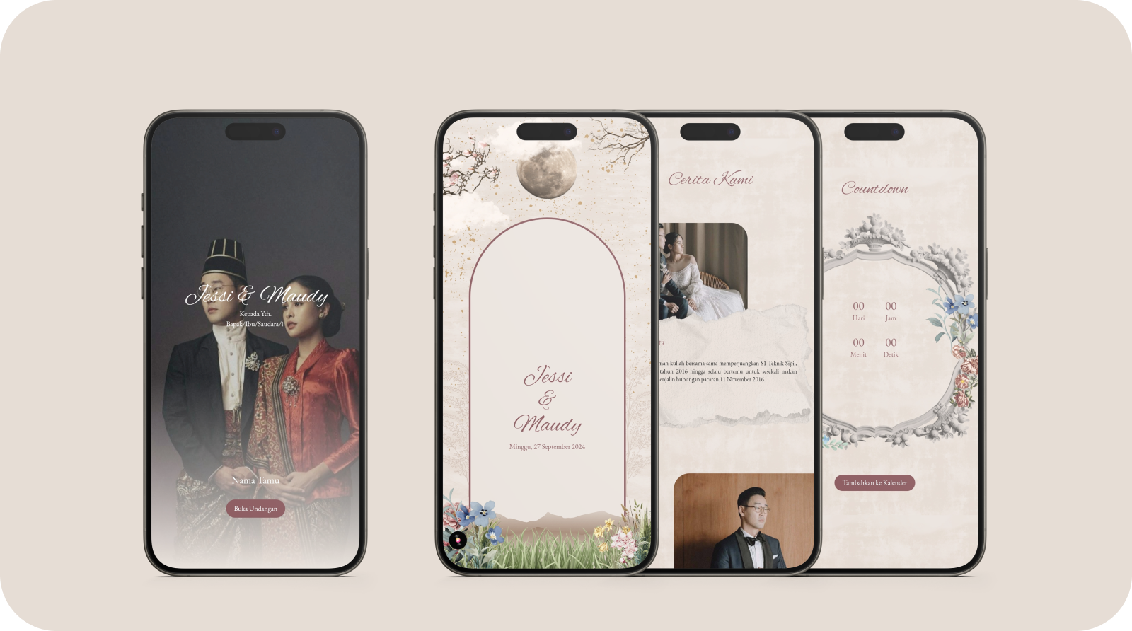 Bloom Burst: Template Undangan Digital Floral yang Penuh Warna dan Romantis