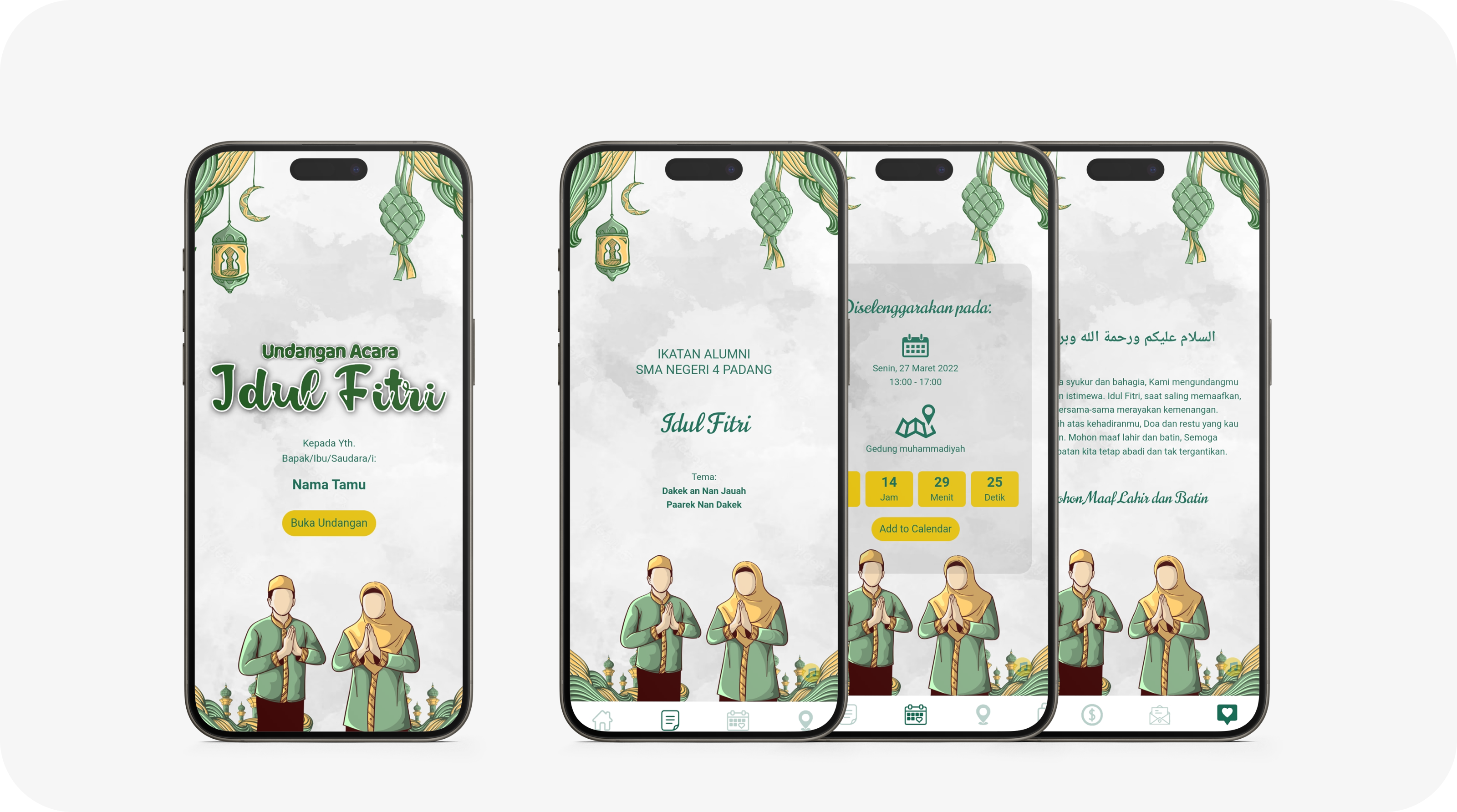 Mockup Eid Al Fitr Grunge