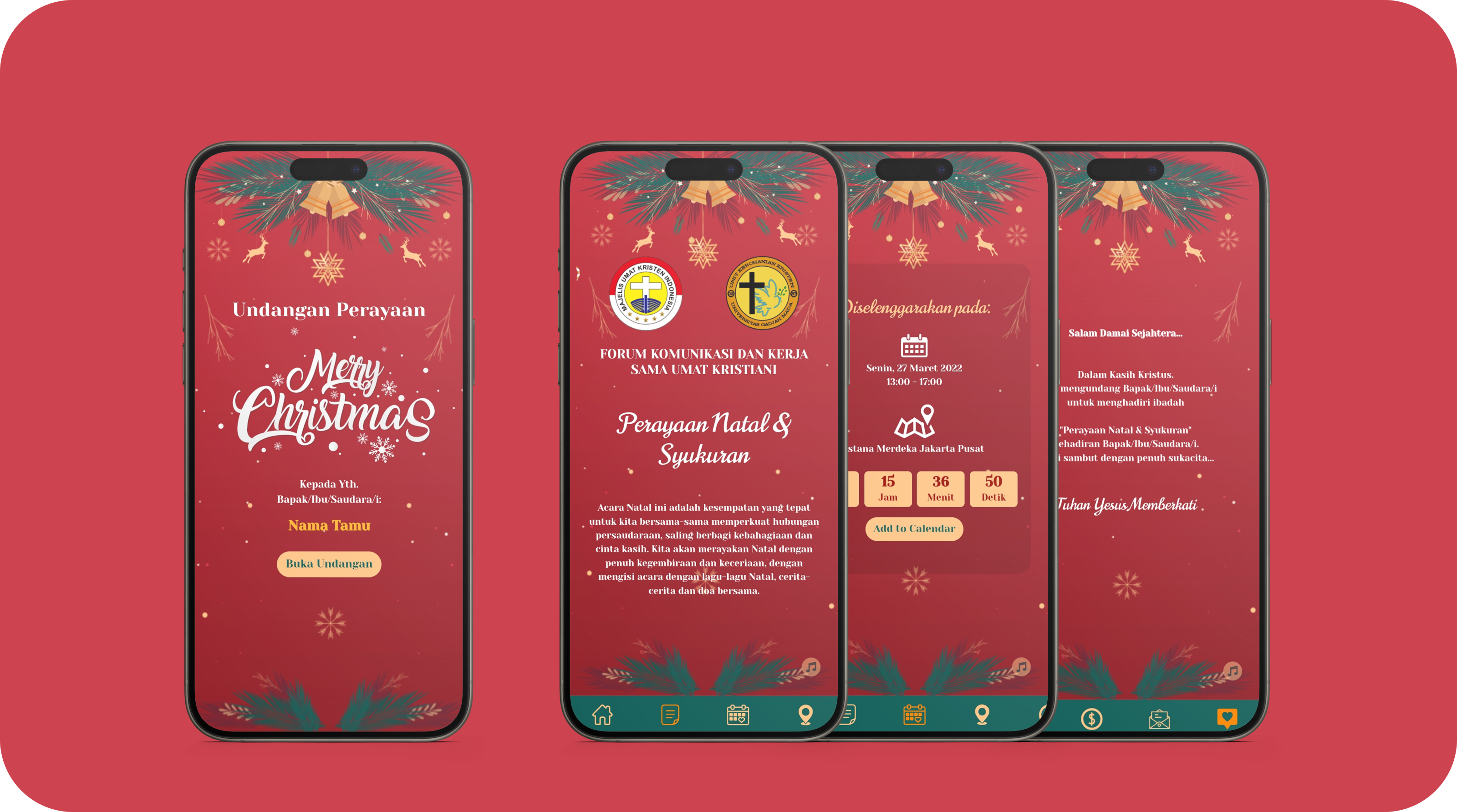 Mockup Festive Christmas