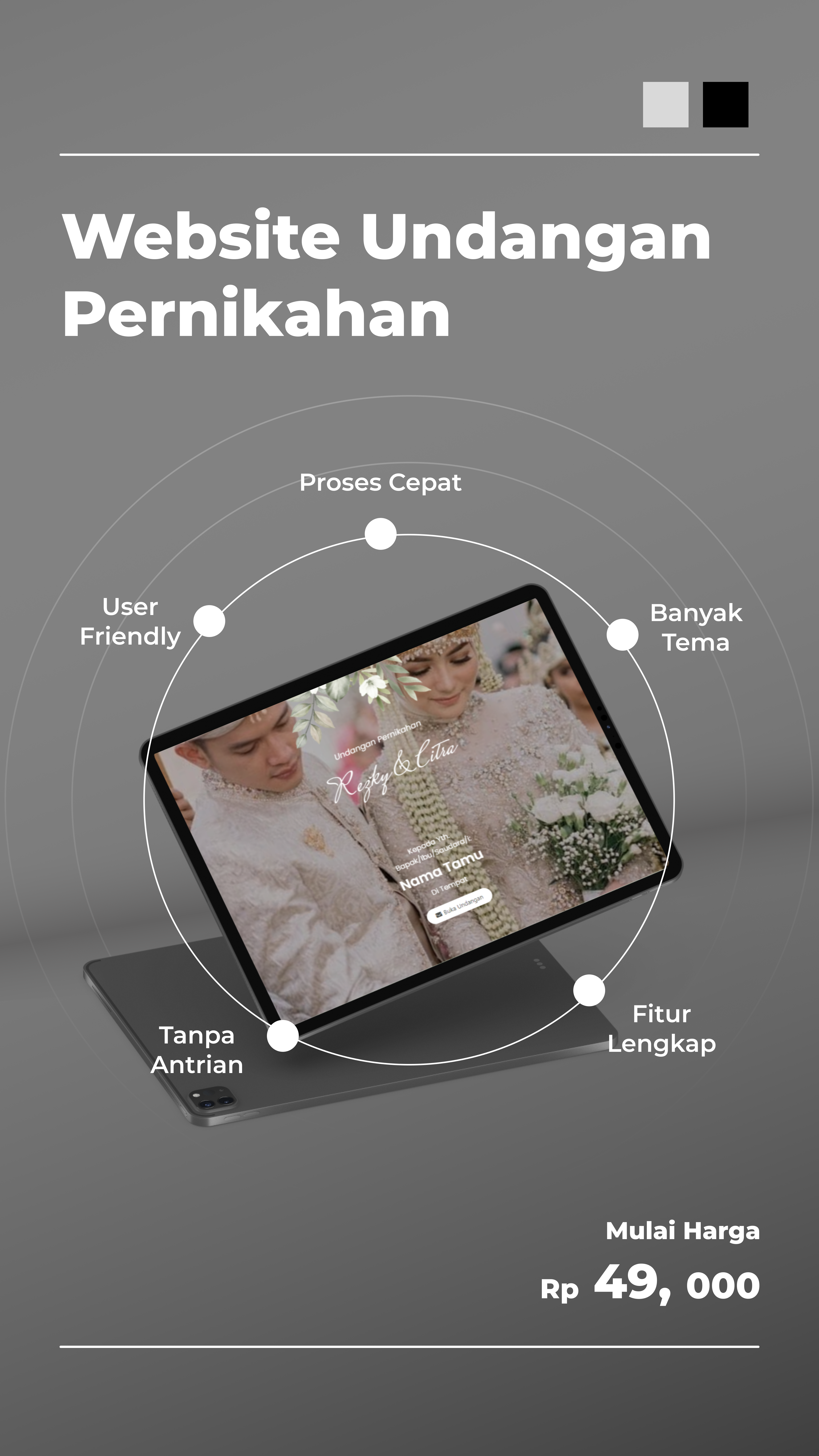 Undangan digital pernikahan