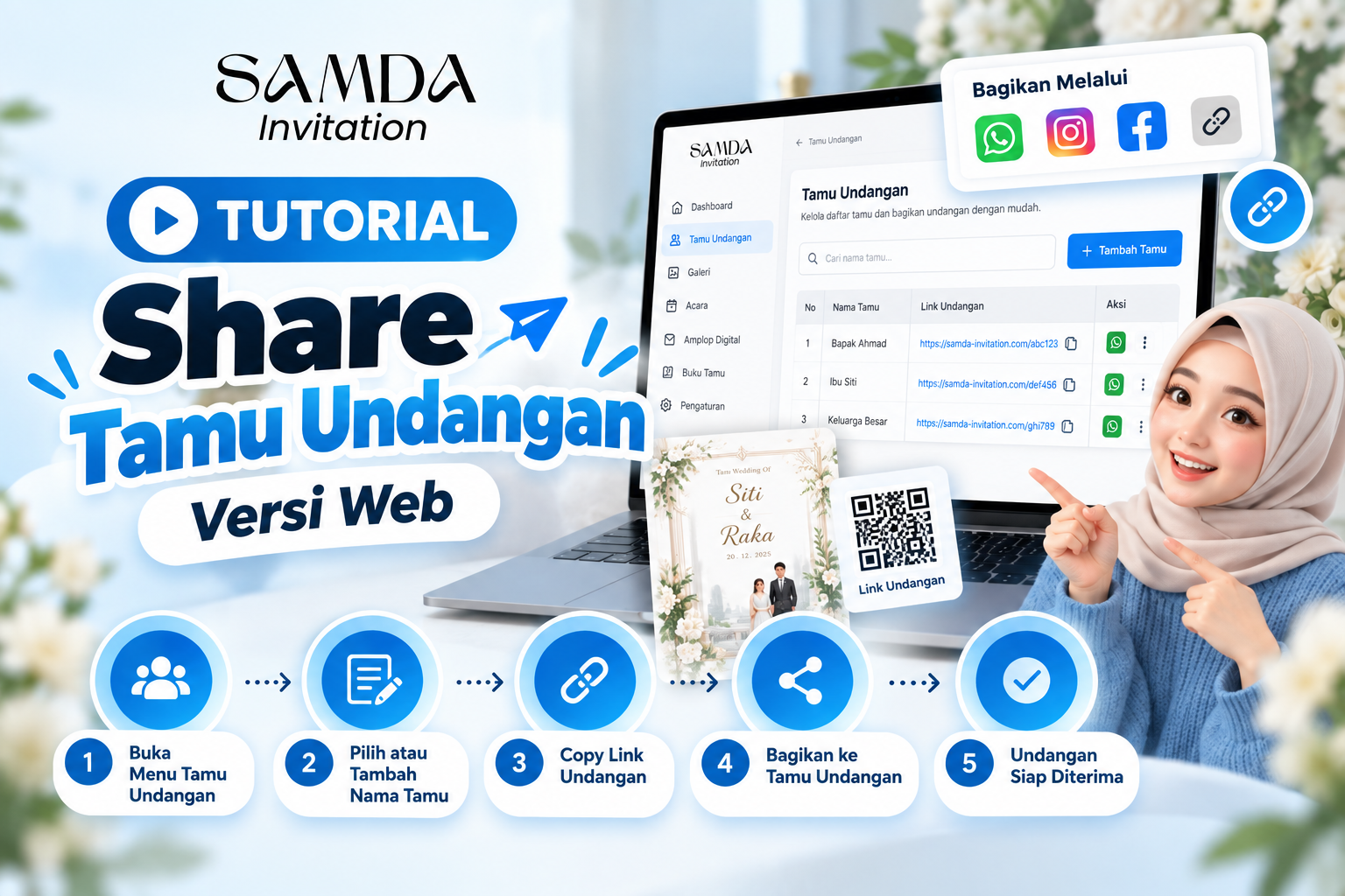 TUTORIAL SHARE TAMU UNDANGAN VERSI WEB