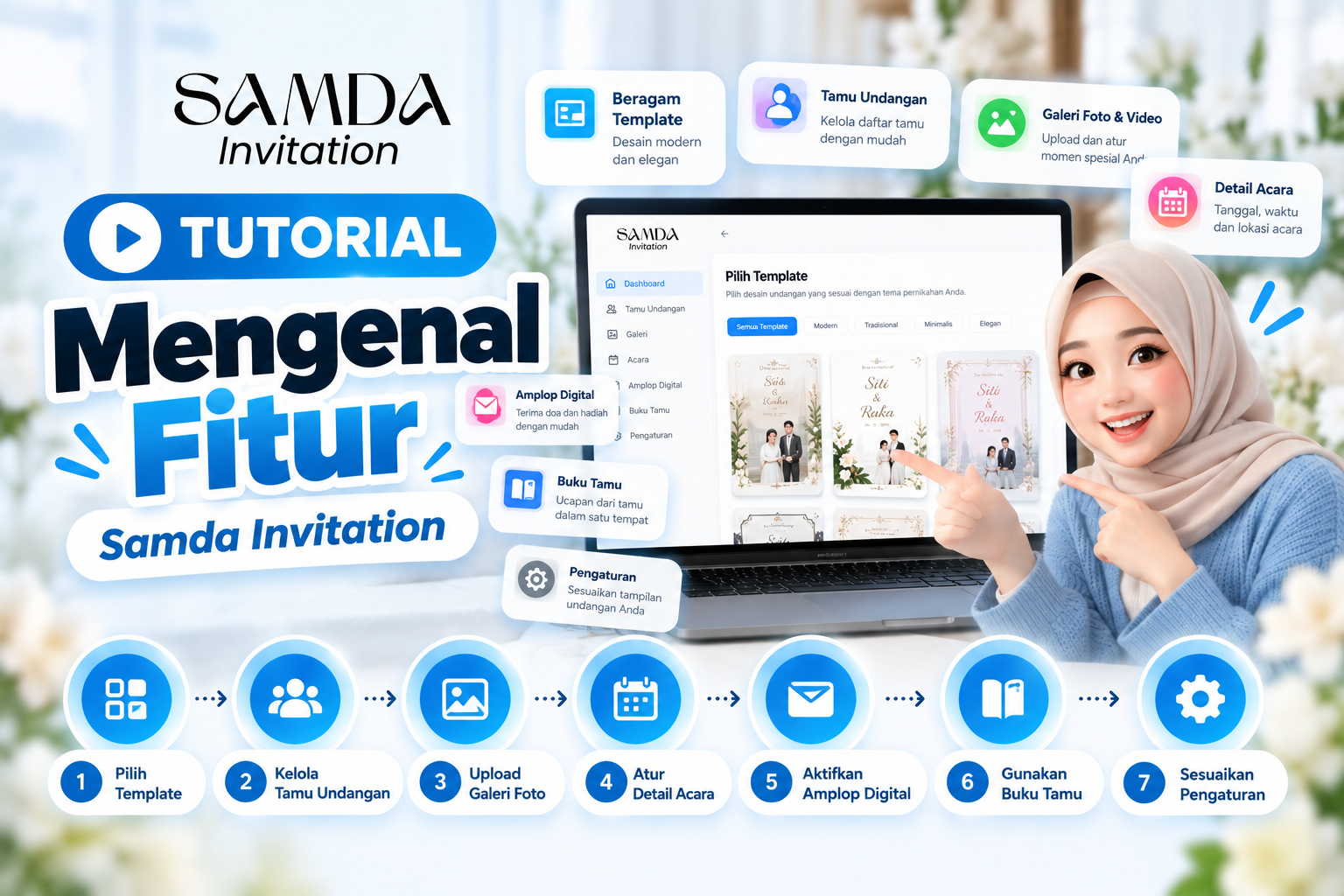 TUTORIAL MENGENAL FITUR SAMDA INVITATION