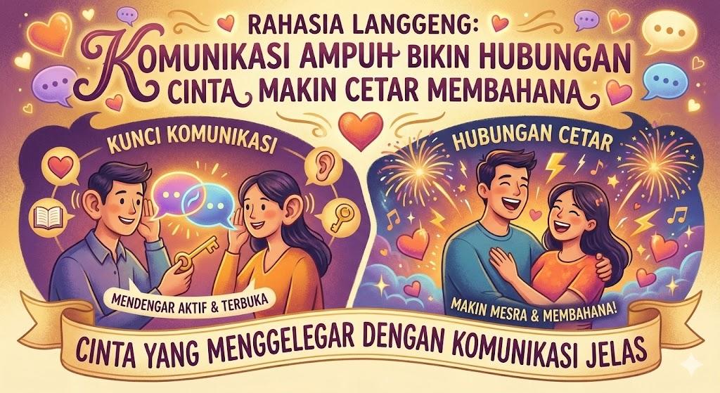 Rahasia Langgeng: Komunikasi Ampuh Bikin Hubungan Cinta Makin Cetar