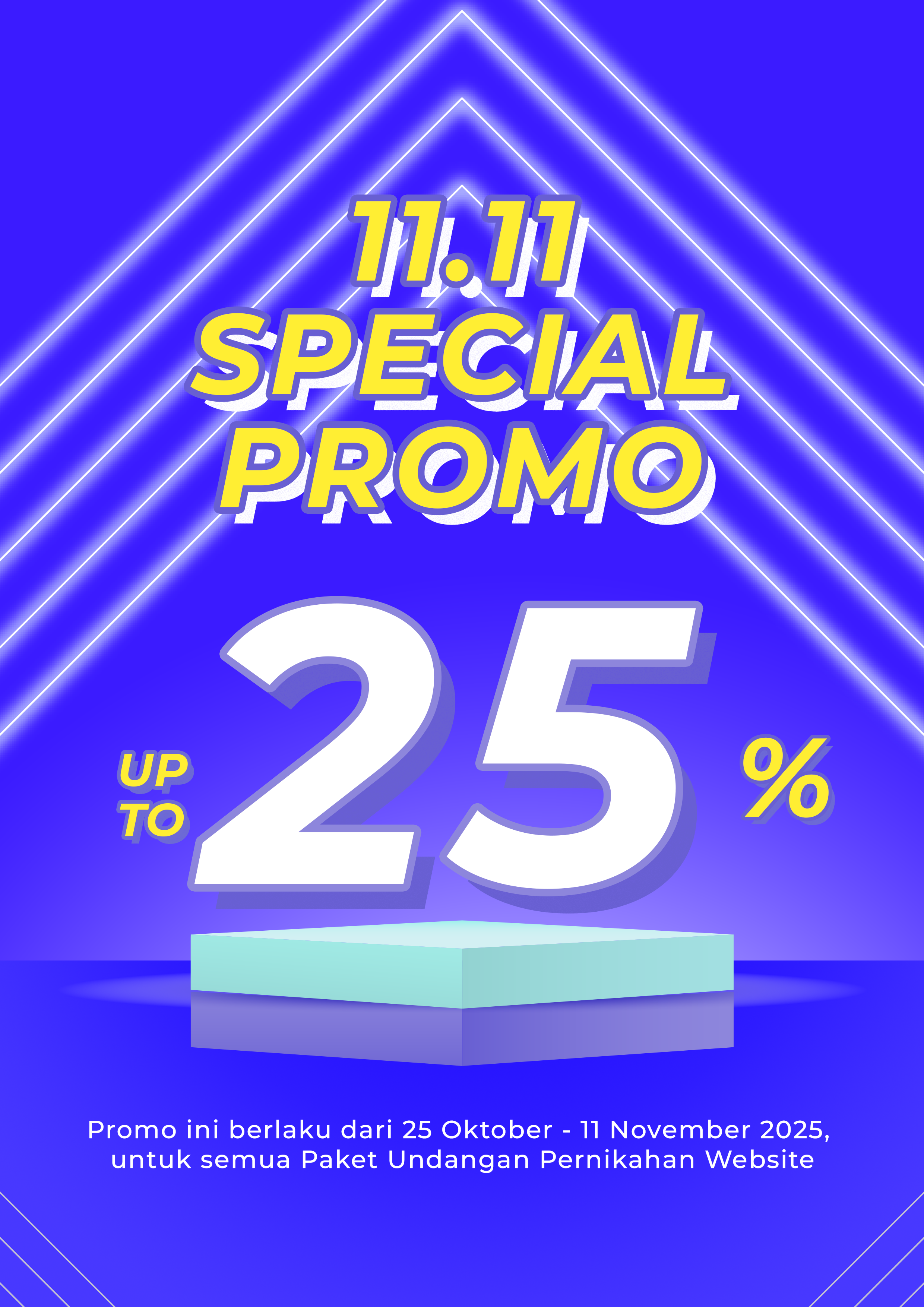 11.11 Spesial Promo 2025 diskon hingga 25%