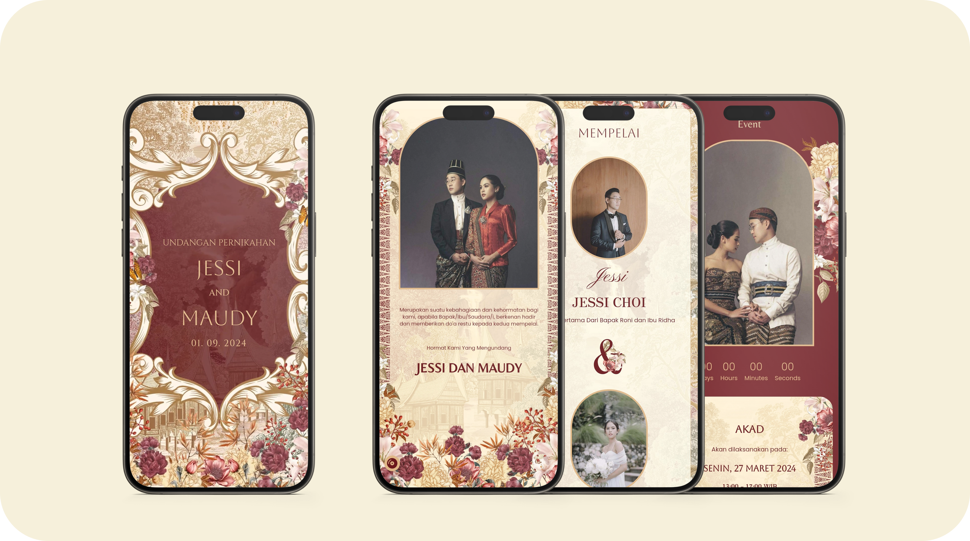 Rekomendasi Warna Undangan Digital yang Paling Disukai Calon Pengantin