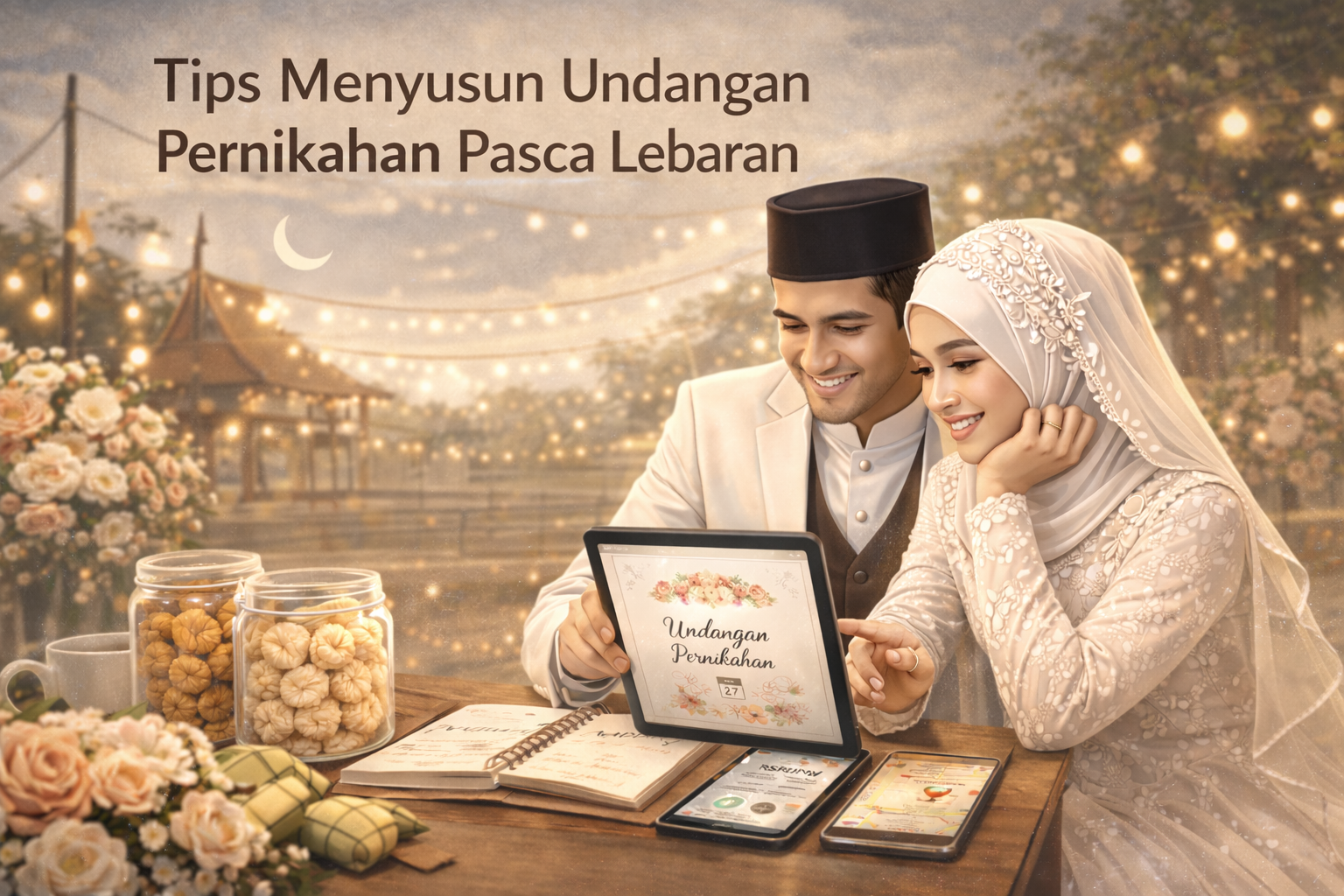 Tips Menyusun Undangan Pernikahan Pasca Lebaran agar Lebih Efektif