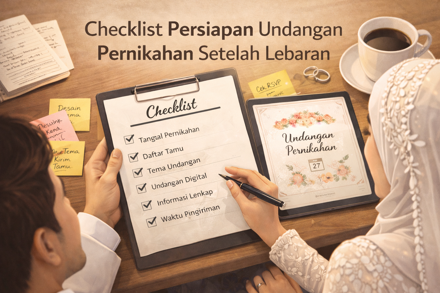 Checklist Persiapan Undangan Pernikahan Setelah Lebaran