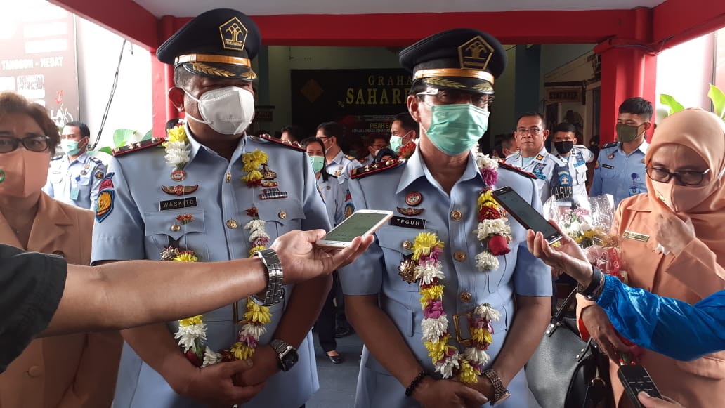Di Tengah Pandemi Penuh Haru, Pisah Sambut KALAPAS Kelas IIA Kota Bogor IMG 20201228 WA0021