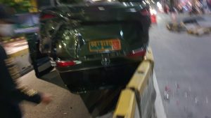 Kecelakaan Tunggal Mobil Dinas TNI AD di Jalur Busway IMG 20211203 WA0071