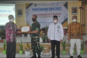 Korem 071/Wijayakusuma Terima Penghargaan Satker Terbaik Pratama Tahun 2021 IMG 20211221 WA0127