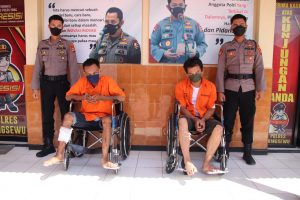 Tim Buser Polres Pringsewu Kembali Lumpuhkan Resedivis Pelaku Curat IMG 20211222 WA0106 1