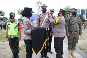 Polres Pringsewu Laksanakan Apel Gelar Pasukan Operasi Lilin Krakatau 2021 IMG 20211223 WA0086