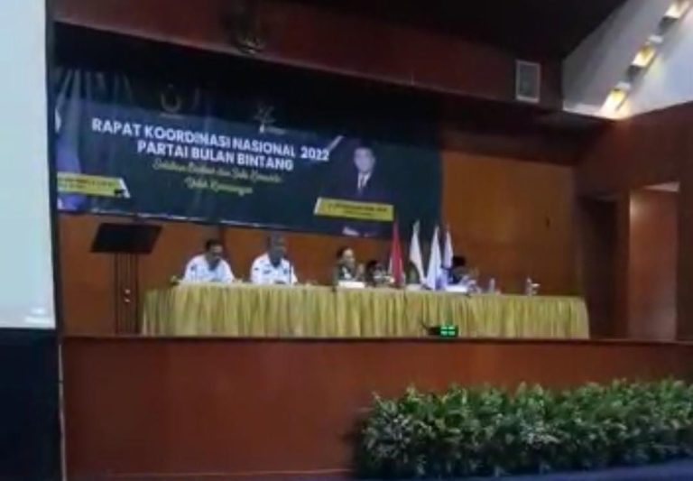 Rakornas Partai  Bulan Bintang dan Milad Yang Ke 24 Tahun