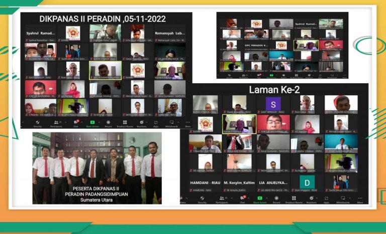 Advokat Ropaun Rambe : PERADIN Rekrut Advokat Profesional dan Jangan rekrut  Advokat Sontoloyo alias Advokat Abal-abal/Kaleng-kaleng yang marak saat ini