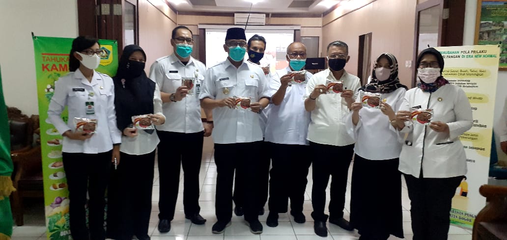 Wakil Bupati Bogor Gaungkan “Kenyang Gak Harus Nasi!!!” Dalam Acara Pencanangan Gerakan Diversifikasi Pangan Lokal Serentak Se – Indonesia secara Virtual