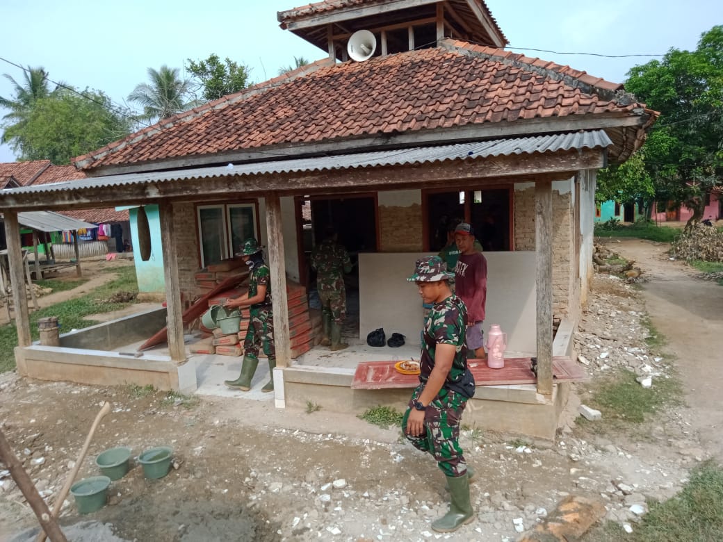 Kodim 0621/Kab. BOGOR Renovasi Mushola Baitul Mu'min