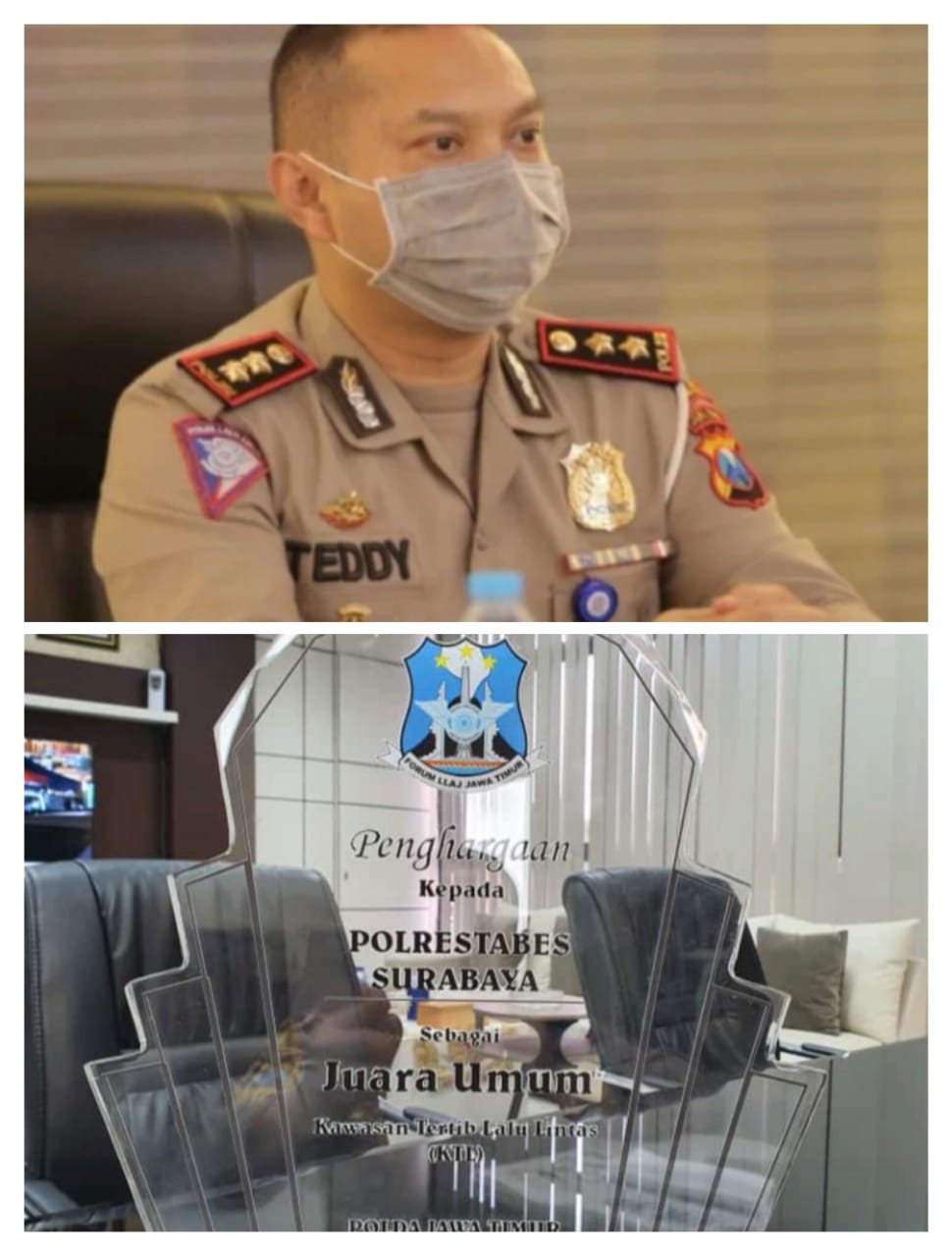 Semangat "CAK TEJO" Satlantas Polrestabes Surabaya Sabet Juara Umum "KTL" Polda Jatim