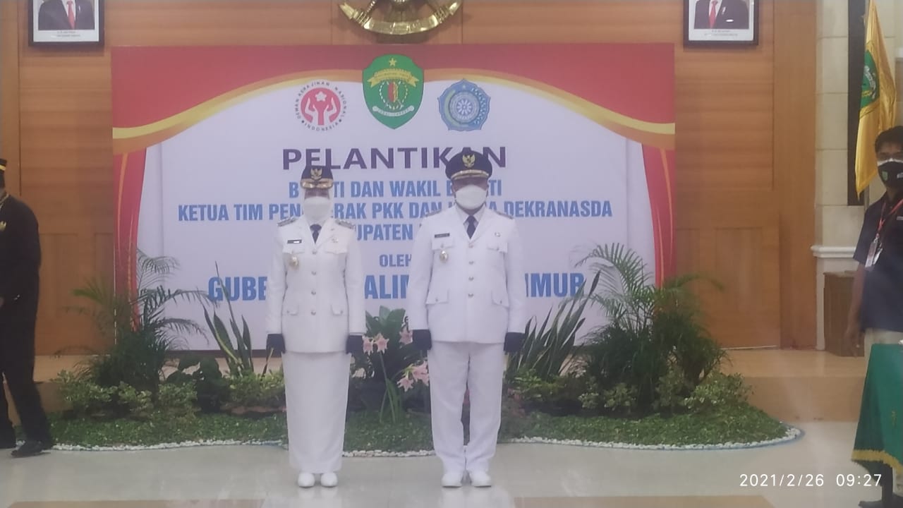 Sri Juniarsih bersama Gamalis, Resmi menjabat sebagai Bupati dan Wakil Bupati di Kabupaten Berau