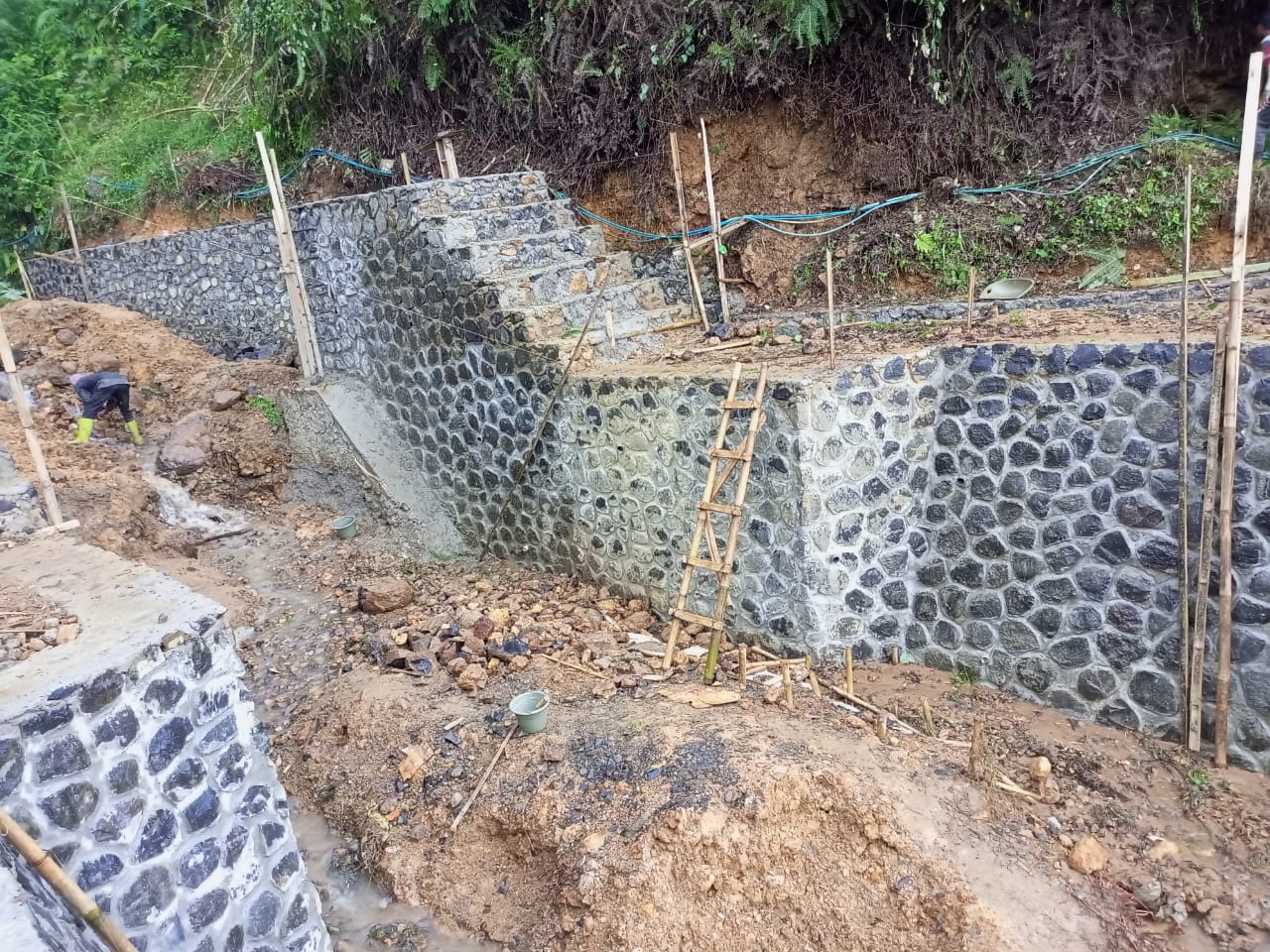 Cegah Kekeringan Saat Kemarau ,Dinas PUPR Bangun PFJI di Babakan Nangela