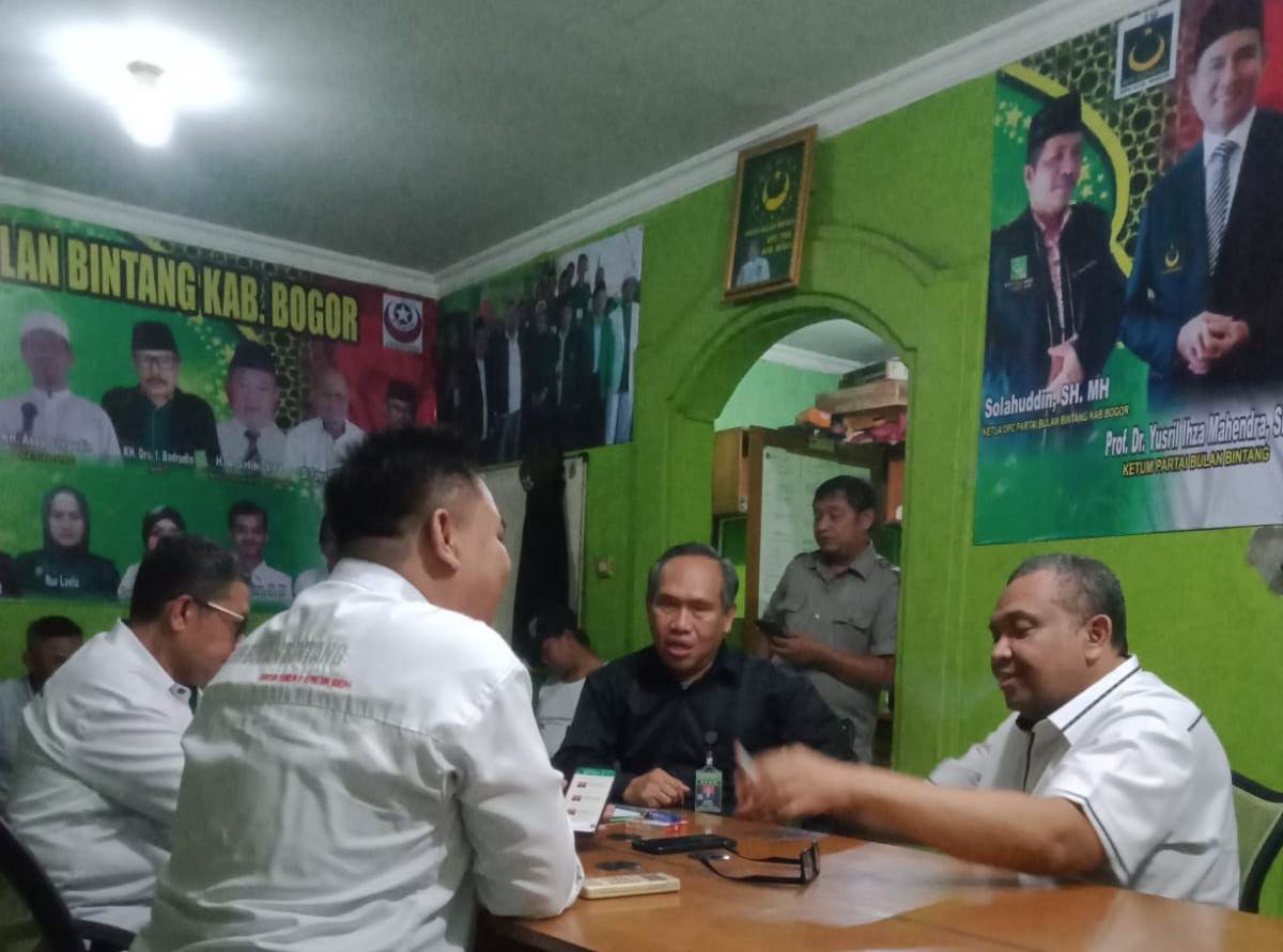 Kunjungan Kerja Sekjend Partai Bulan Bintang Ke DPC Kabupaten Bogor