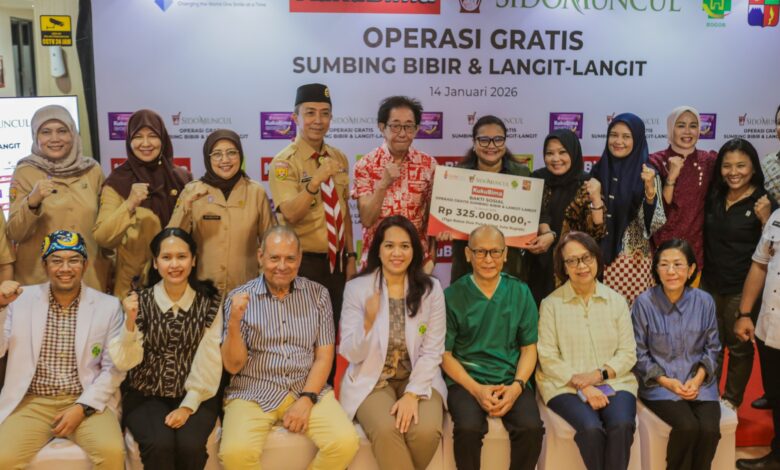 50 Pasien Jalani Operasi Gratis Sumbing Bibir di RSU Hermina Bogor