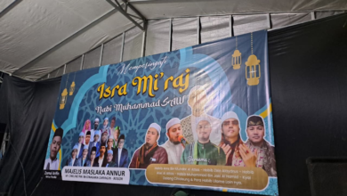 Antusias Warga KP. Cibeling Peringati Isra Mi’raj Nabi Muhammad SAW