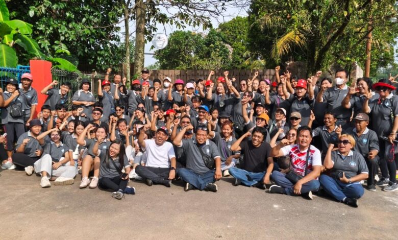 Melalui Apsirasi Adian Napitupulu Situ Lebak Wangi Kini Memiliki Jogging Track