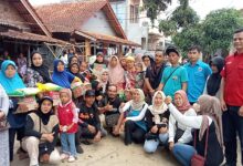 Sinergi PDI Perjuangan, Pospera, FKJBP, dan KNPI Jasinga di Tengah Bencana Banjir Bogor Barat