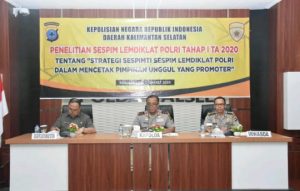 Kapolda Kalsel Buka Kegiatan Penelitian Tahap 1 Sespim Lemdiklat Polri IMG 20200303 WA0046