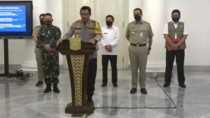 Dukung PSBB Jakarta ,Polda Metro Jaya Masifkan Pengawasan kapolda metro psbb 1