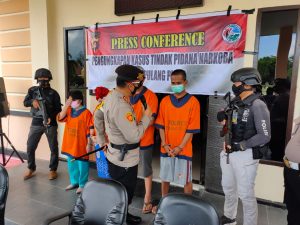 Polres Pulang Pisau Gelar Press Release Pengungkapan Kasus Narkotika Jenis Shabu IMG 20201105 WA0046