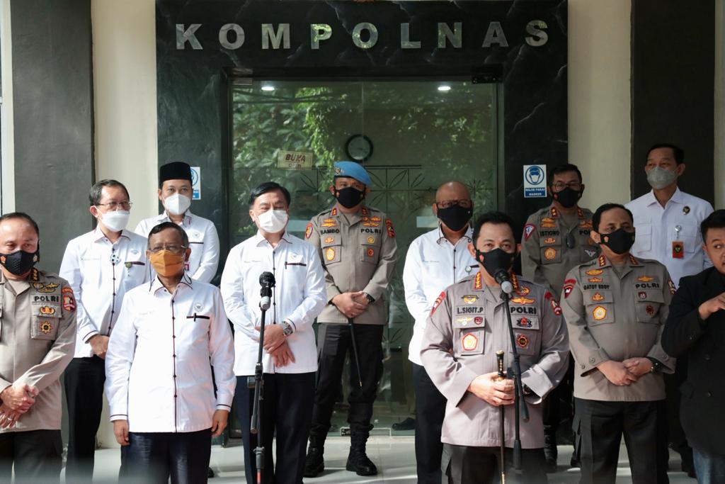 Kapolri Bersama Kompolnas Bahas Pemantapan Polri Presisi Kapolri Kunjungan Ke Kompolnas www.humas .polri .go .id