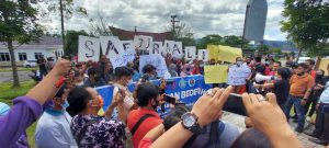 Ratusan Jurnalis dan Organisasi Wartawan Tuntut Polisi Tangkap Pembunuh Wartawan Marsal IMG 20210621 WA0077