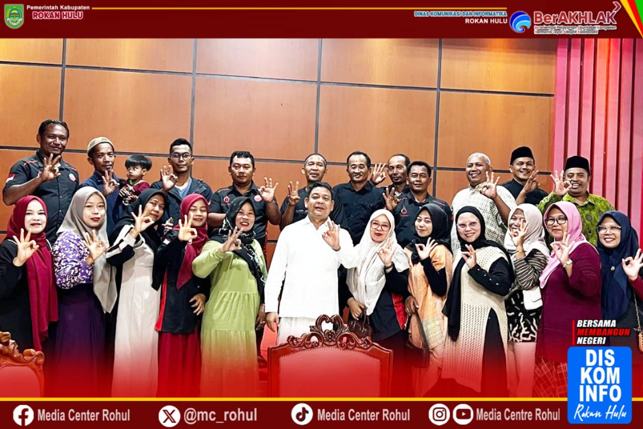 Relawan Darah Rokan Hulu Silaturahmi dengan Wakil Bupati di Rumah Dinas IMG 20260123 WA0009