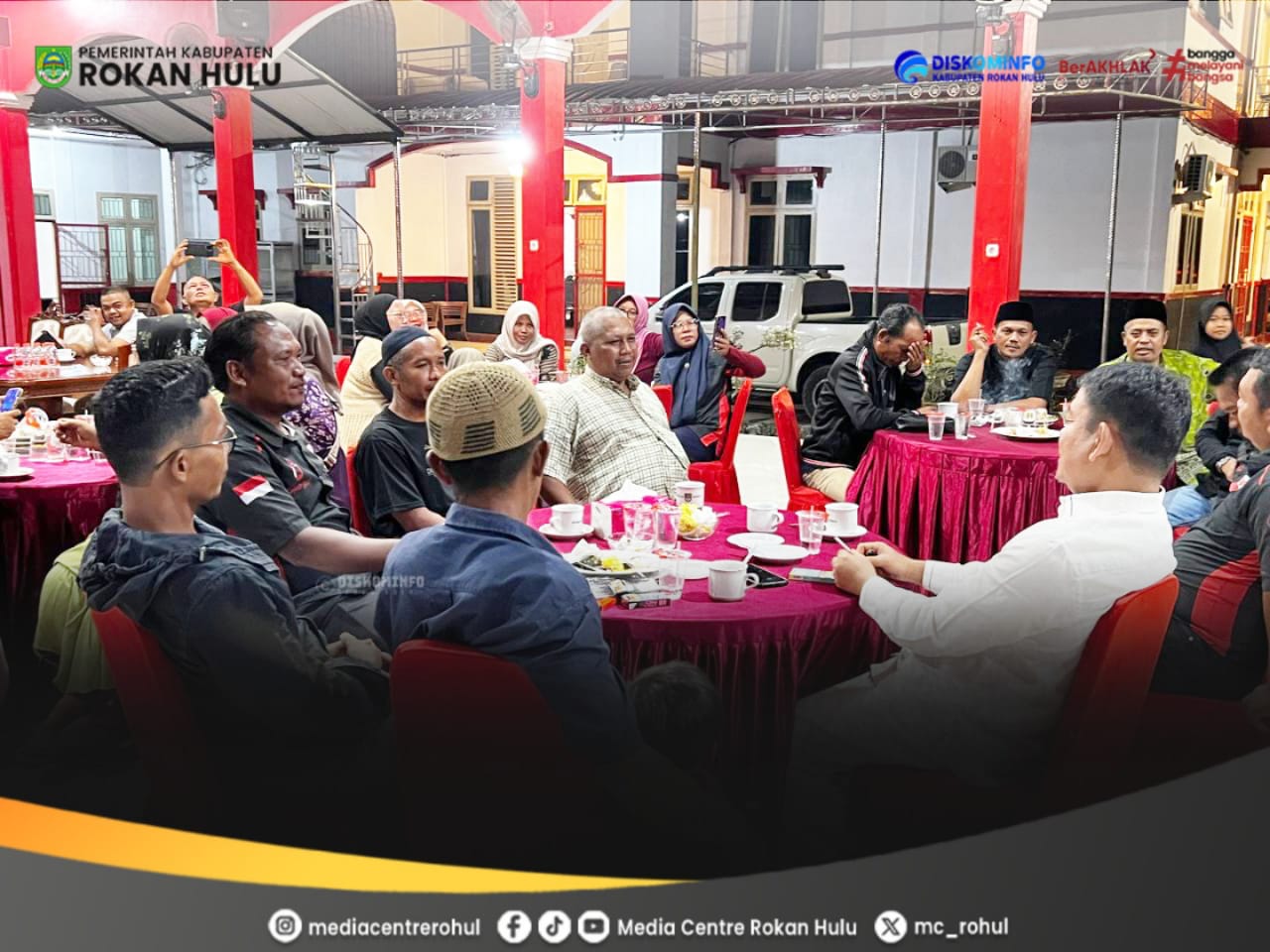 Relawan Darah Rokan Hulu Silaturahmi dengan Wakil Bupati di Rumah Dinas IMG 20260123 WA0010