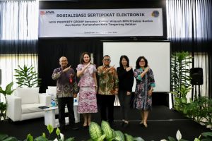 Kanwil BPN Banten Sosialisasikan Sertipikat Elektronik dan Berikut Cara Cek Keasliannya