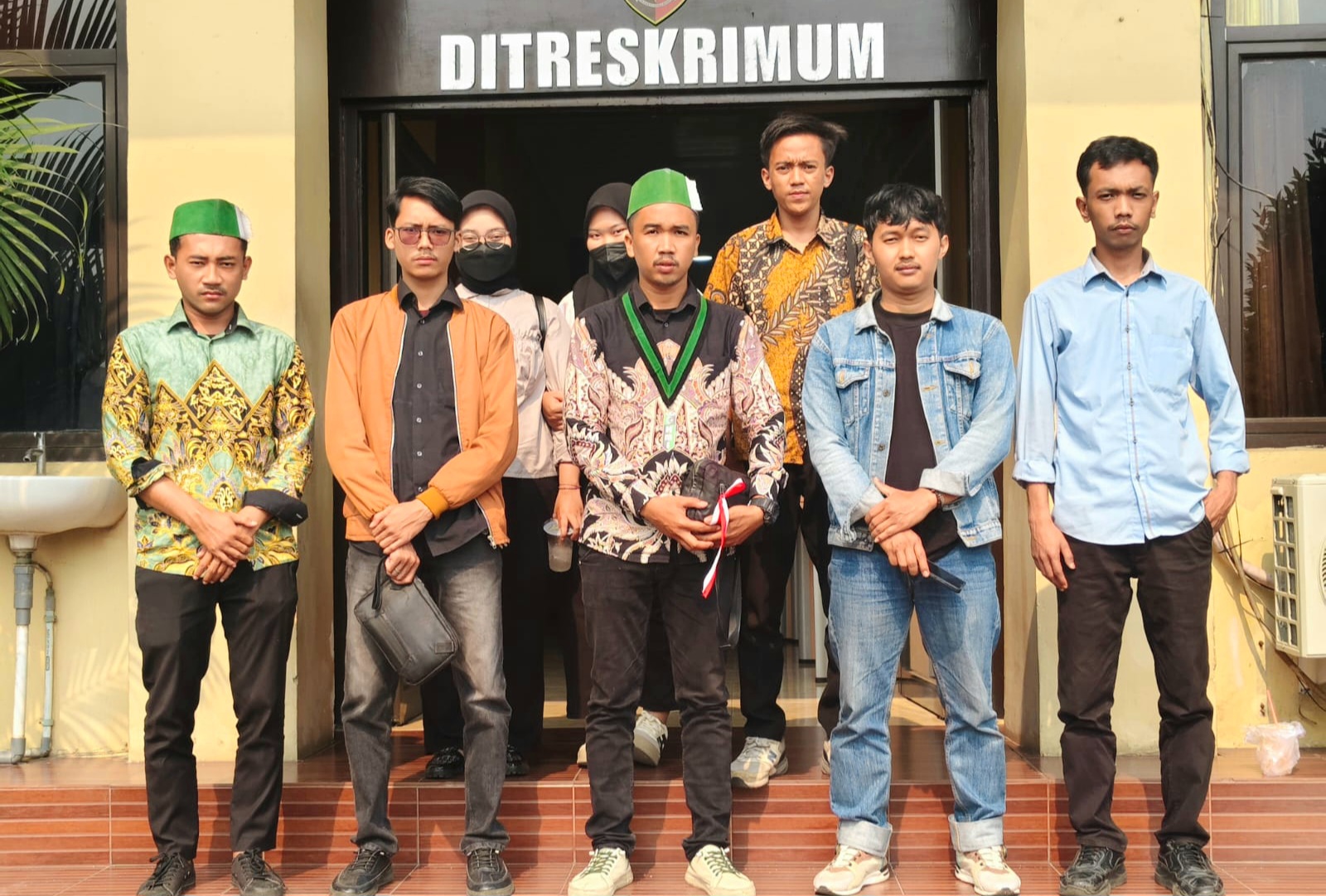 Laporkan Salahsatu Ormas Cabang Pandeglang: HMI Pandeglang Datangi Mapolda Banten: