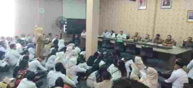 BKPSDM Kota Serang Berdiskusi Dengan Forum Honorer Kota Serang