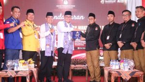 Diusung 6 Parpol, Andika-Nanang Daftar ke KPU Kabupaten Serang