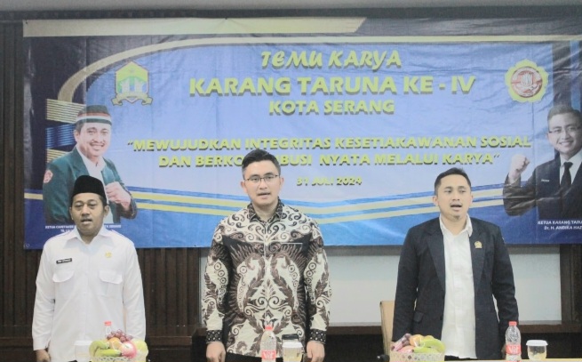 Dibuka Andika Hazrumy: TKKT Kota Serang Ke-4 Aklamasi Pilih Udra Sengsana Jadi Ketua