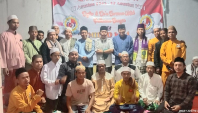 Gelar HUT RI-79: Tangerang Raya Berbagi Berkarya-TRBB Lakukan Dzikir Akbar Doa Bersama di Milad Organisasi Ke-4