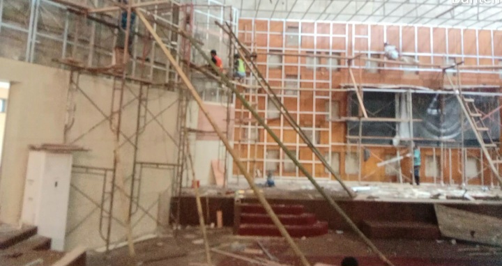 Proyek Renovasi Gedung Sekwan Kota Cilegon Menjadi Sorotan: Disinyalir Adanya Korporasi Antara Oknum