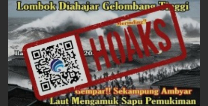 Disebutkan Gelombang Tinggi Mirip Tsunami Sapu Taman Ayu Lombok 20 Agustus 2024Kategori Hoaks
