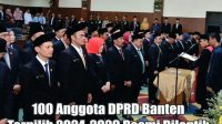 100 Anggota DPRD Banten Periode 2024-2029 Disumpah Hari Ini